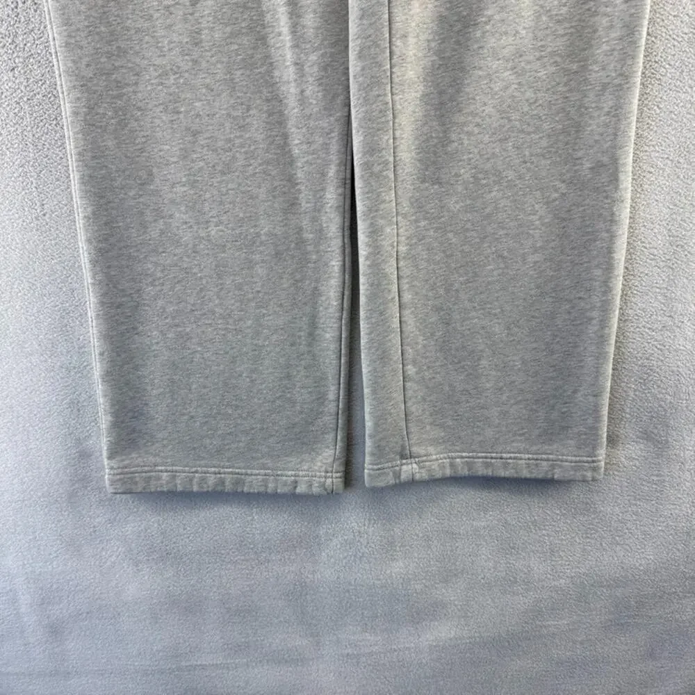 Vintage Baggy Sweatpants men's XL Light Gray Straight Pockets Wide Leg Y2k 2000s